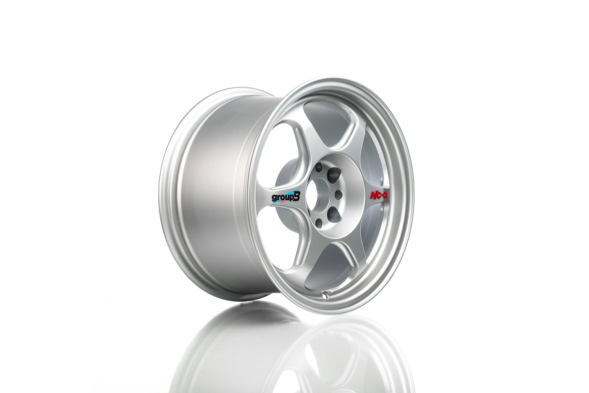 Group B Unlimited NC-01 15x9 - Silver