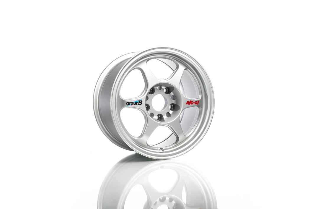 Group B Unlimited NC-01 15x9 - Silver