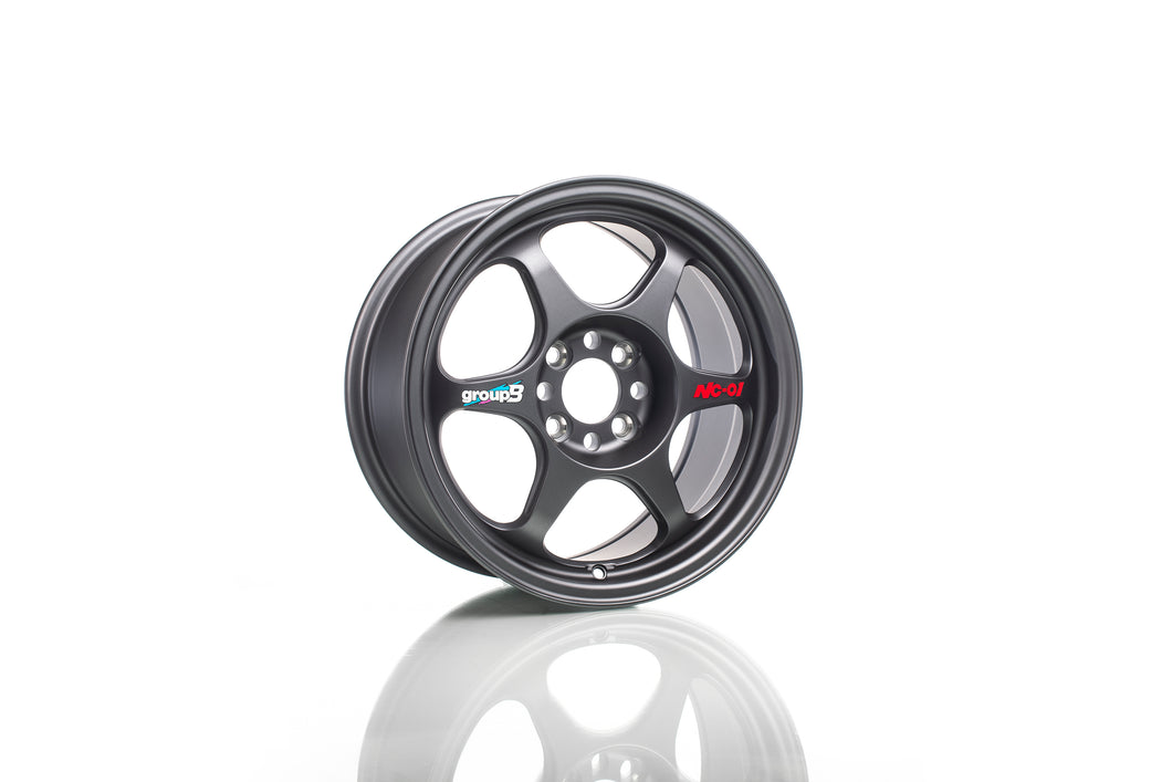 Group B Unlimited NC-01 15x8 - Gunmetal