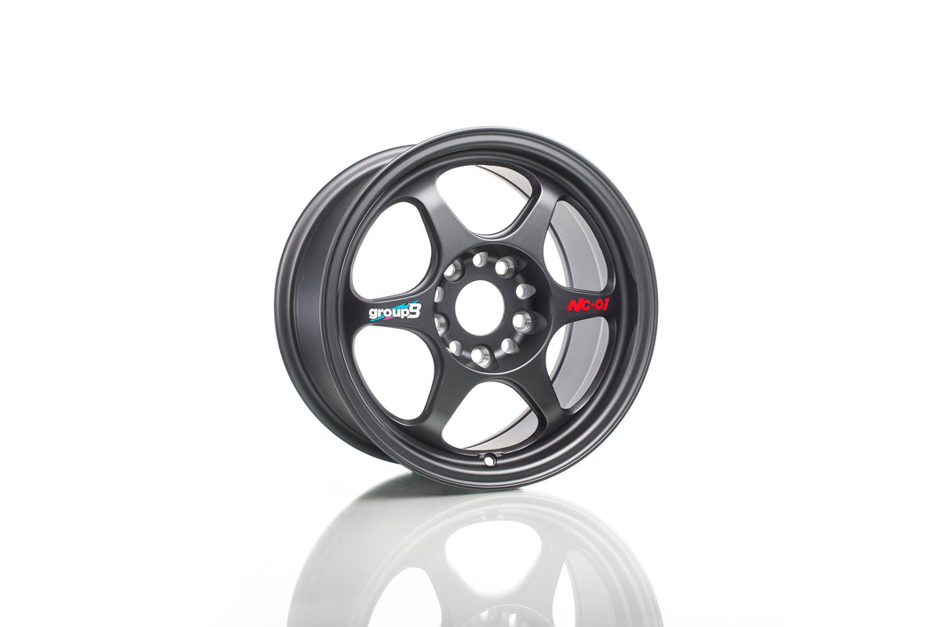 Group B Unlimited NC-01 15x9 - Gunmetal