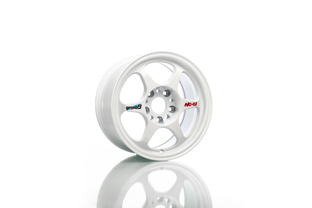 Group B Unlimited NC-01 15x8 - White