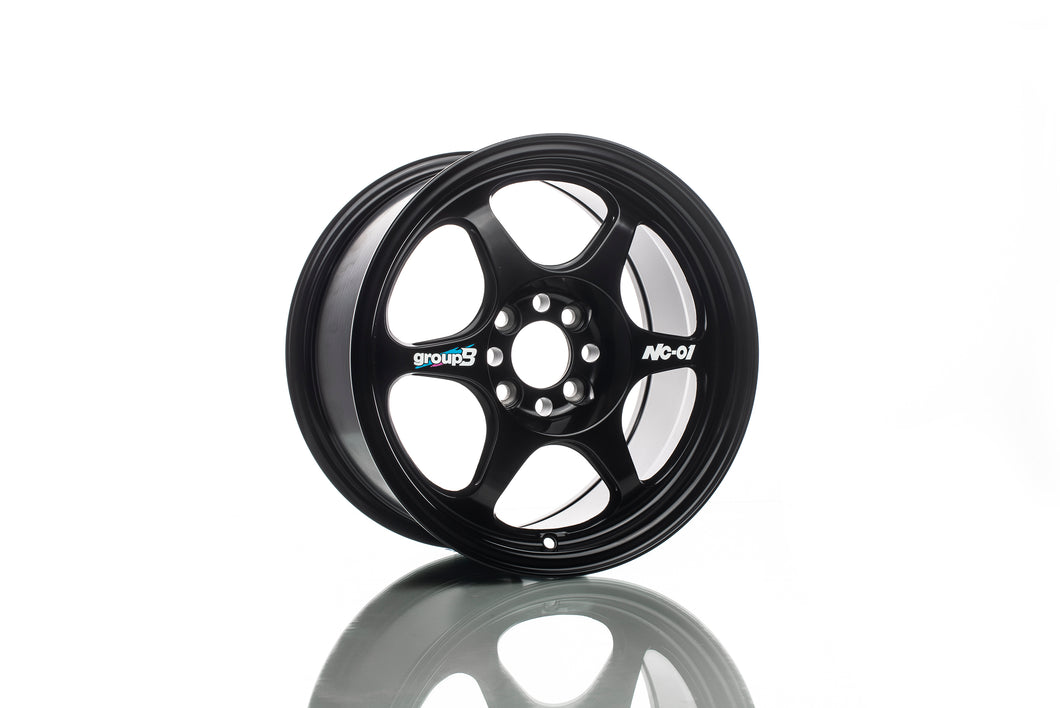 Group B Unlimited NC-01 15x8 - Satin Black